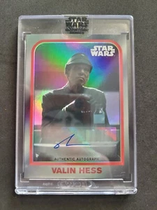 2022 Topps Star Wars Signature Series, Richard Brake, Valin Hess, Auto (2) - Bild 1 von 2