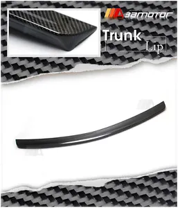 Carbon Fiber Look A Style Trunk Spoiler fits Mercedes W212 Sedan 10-14 E350 E250 - Picture 1 of 1