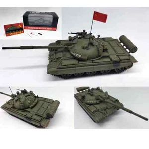 Homemade 1/72 Soviet T62BDD Main Battle Tank Far East Green Finished Model - Picture 1 of 15