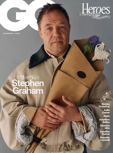 British GQ Magazine (UK) - Summer 2025 - Heroes - Stephen Graham Cover (1 of 6) - Picture 1 of 1
