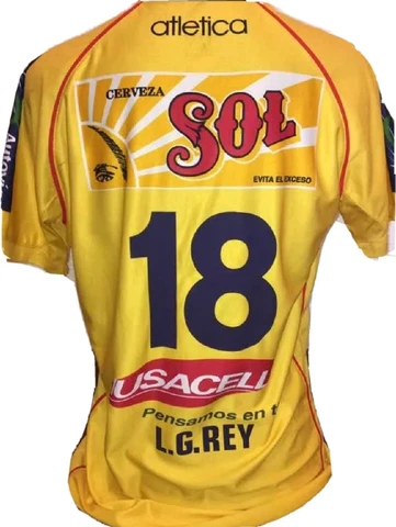 VINTAGE ATLETICA MORELIA MONARCAS SOCCER TEAM JERSEY Luis Gabriel Rey Sz LARGE Cover