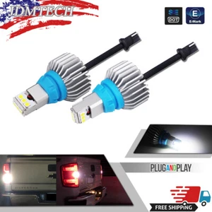CSP 921 LED Reverse Backup Lights Bulbs White for Chevy Silverado 1500 2014-2021 - Picture 1 of 9