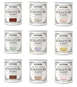 Pintura para muebles con tiza Rust-Oleum acabado mate en mal estado vintage 125 ml-750 ml - Imagen 1 de 26