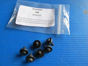 6 Tornillos Lécheur Exterior Puerta Delantera Peugeot 406 - Imagen 1 de 1