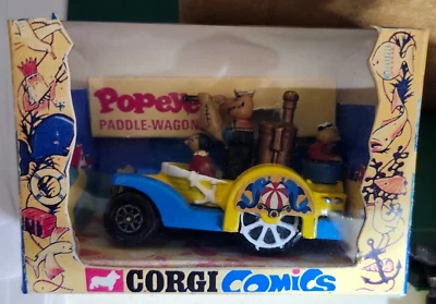 Corgi Comics Popeye Paddle Wagon - Original Box - Image 1 of 4