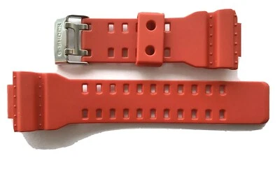 Подлинный Casio запасной ремешок для GA100B-4 красный GA100 серии новый - Изображение 1 из 4