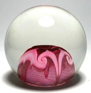 Karbler David Blake Street Glas Jugendstil Briefbeschwerer - frühe Magnum 1981 - Bild 1 von 8