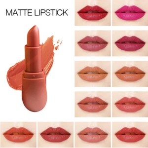 Hydrating Matte Lipstick π Long Lasting & Waterproof πΈ Non-Stick Smudge Proof - Picture 1 of 18