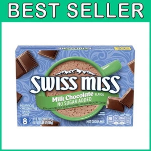 Milk Chocolate Flavored No Sugar Added Hot Cocoa M - Picture 1 of 10