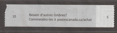 Canada Post advertisement in French : Need More Stamps? on coil! - Image 1 of 2