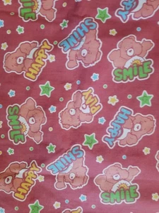 Vintage CARE BEARS Kissenbezüge PAAR STANDARD Baumwolle  - Bild 1 von 2