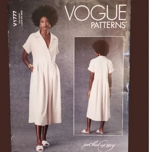 Vogue 10978 V1777 Rachel Comey Sewing Pattern Pullover Dress 6-14 Loose Pockets - Picture 1 of 3