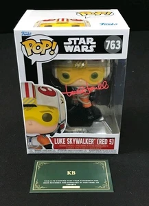 Authentisch signierter Mark Hamill Luke Skywalker Funko Pop #763 mit Echtheitszertifikat - Bild 1 von 2