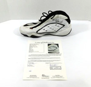 Zapato de Baloncesto Adidas Firmado por Tracy McGrady Juego Usado JSA Automático Blanco Talla 16 - Imagen 1 de 9