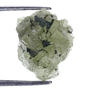 Earth Mined Silver Green Color Raw Natural Rough Loose 2.82 Carat Diamond - Picture 1 of 2