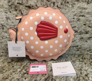 Kate Spade Puffy Puffer Fish Crossbody Bag Clutch Novelty Purse Handbag NWT - Picture 1 of 10