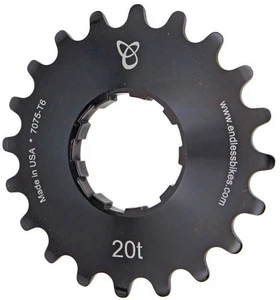 Endless Bike Kick Ass Cog, 20t - Black Ano - Picture 1 of 1