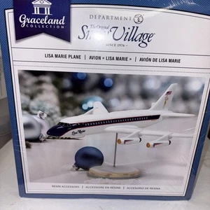 6014537 Graceland Collection Lisa Marie Flugzeug Abteilung 56 - Bild 1 von 3
