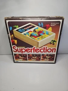 Puzzle Juego Superfection 1975 Vintage Completo Probado Funcionando *LEER* - Imagen 1 de 7