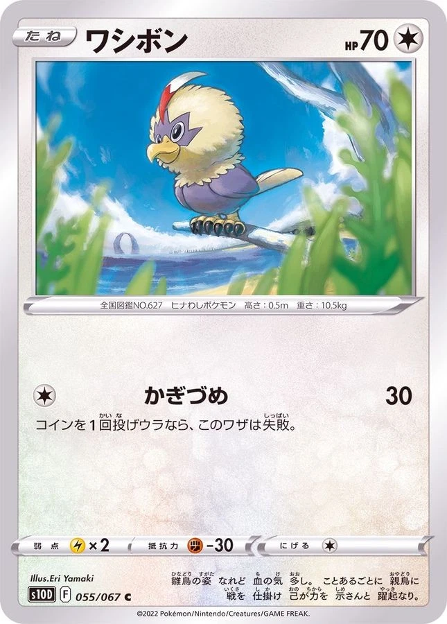 Pokemon Card Rufflet C 055/067 s10d Time Gazer Japanese - Image 1 of 1