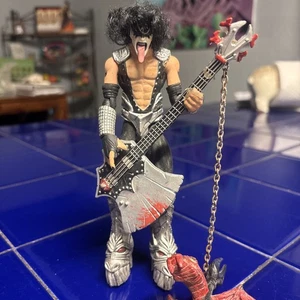 Kiss Ultra Actionfigur Gene Simmons Vintage Open Box - fehlende Teile. - Bild 1 von 6