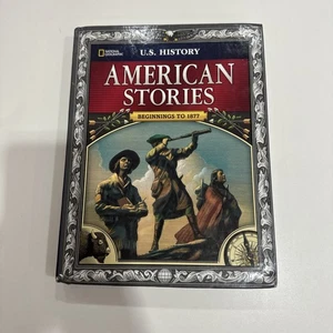 U.S. History American Stories Hardcover National Geographic - VG - Picture 1 of 8