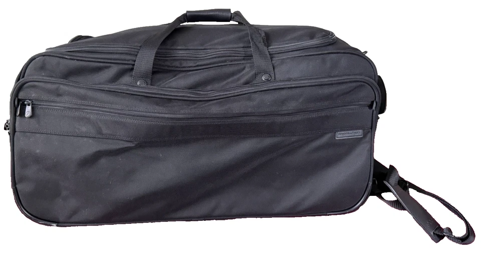 Briggs & Riley Black 30” Wheeled Duffel Travel Bag – Clean Interior, Durable - Image 1 of 4
