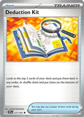Deduction Kit 171/191 SV08: Surging Sparks Pokemon 010953 - Image 1 of 2