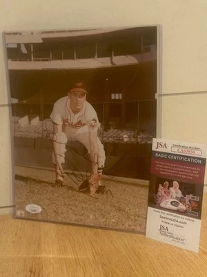 Brooks Robinson Signed Baltimore Orioles 8x10 Photo- JSA - Image 1 of 4