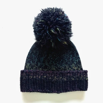 COLUMBIA Pom Pom Tejido Gorro Gorra Mujer Talla Única Sombrero Arco Iris Puf Esquí Foto 1 de 4