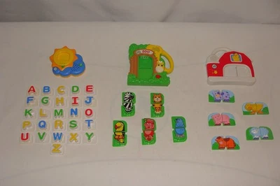3 Leap Frog Fridge Phonics Sun Star Alphabet Magnets + Animal Farm + Zoo Set - Image 1 of 4