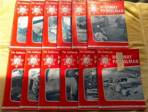 The California Highway Patrol Magazine - Lot of 12 Issues From 1969 - Bild 1 von 4