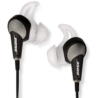 Bose QC20i QuietComfort 20i Noise-Cancelling Earbuds QC20i In-ear Headphone Gray - Image 1 of 4