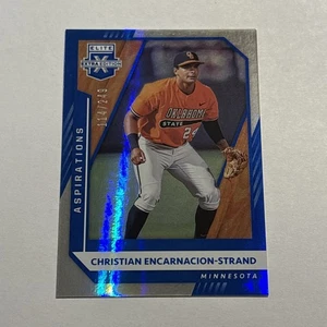 Christian Encarnacion-Strand 2021 Elite Extra Edition Aspirations Blue /249 - Picture 1 of 2