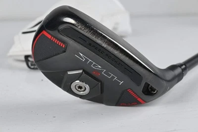 Taylormade Stealth 2 Plus #4 Hybrid / 22 Degree / Stiff Flex Tour AD IZ-95 Shaft - Image 1 of 4