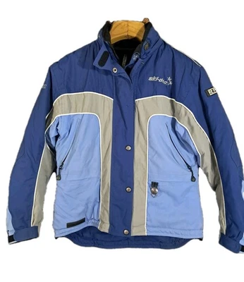 Ski-Doo Bombardier Snowmobile Jacket Coat Sz Medium Women's Blue  - Image 1 of 4