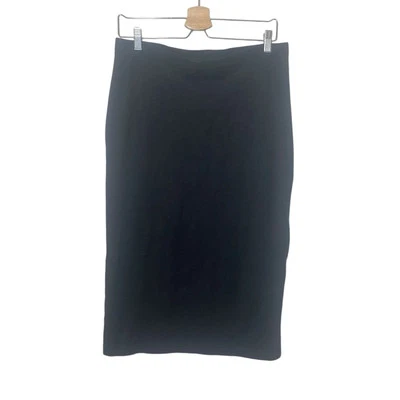 Patagonia Midi Skirt Size M Black Organic Cotton - Image 1 of 4