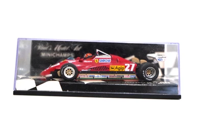 New NUOVA Ferrari 126 C2 1982 Villeneuve 27 Minichamps Paul's Model Art 430 1/43 - Immagine 1 di 4
