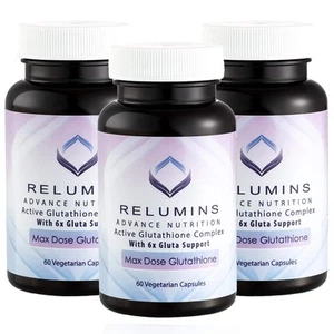 Advance White Active Glutathione Complex -Oral Lightening Formula Capsules wi... - Picture 1 of 9
