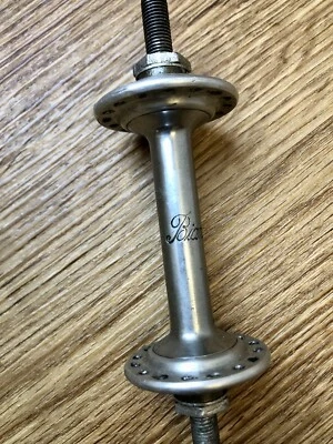 Buje delantero vintage Bianchi 32 agujeros Campione Del Mondo / Tour de Francia  Foto 1 de 4