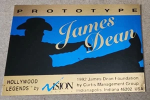 1992 Prototype Hologram James Dean Hollywood Legends - Bild 1 von 2