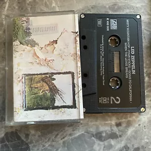 LED ZEPPELIN IV (4) CASSETTE TAPE (FOUR SYMBOLS) BLACK SHELL VERSION - Picture 1 of 5
