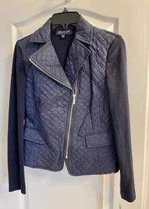 Jones New York Womens Navy Blue Jacket Size PP/EXCH - Picture 1 of 6