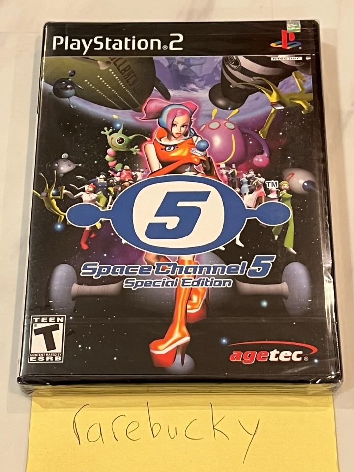 Space Channel 5 Special Edition (Playstation 2 PS2) NEW SEALED Y-FOLD W/UPC MINT - Image 1 of 2