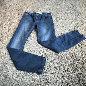 LEVI'S 510 Blue Reg Fit Jeans size 14 27W 27L Boys Outdoors Outerwear Kids Youth - Picture 1 of 13