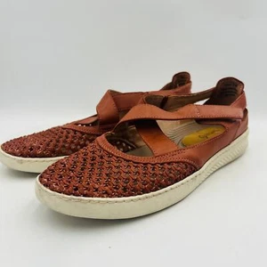 BARETRAPS Yesica Mujer Marrón Acolchado Punta Redonda Plataforma Plana Talla 9.5 - Imagen 1 de 14