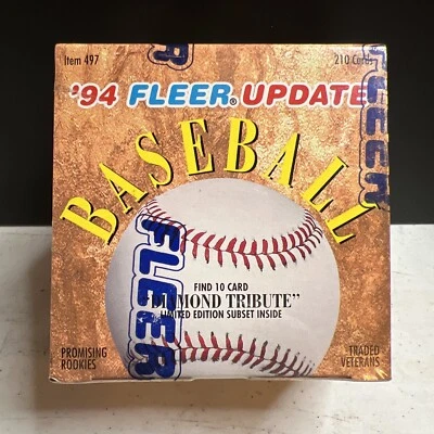 1994 Fleer Baseball Update Set Factory Sealed Alex Rodriquez RC 210 Card -BB3 - Image 1 of 2