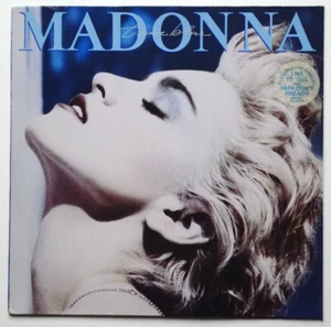 Madonna - True Blue Vinyl LP Record - UK Original 1986 - Sire WX 54 - Picture 1 of 8