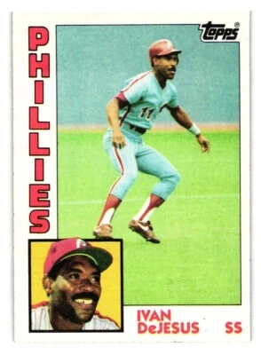 1984 Topps - #279 Ivan De Jesus - Image 1 of 2