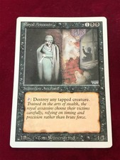 MTG Magic the Gathering Revised ROYAL ASSASSIN light play LP (TT01)